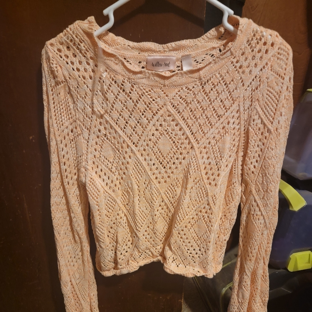 Crop top long sleeve